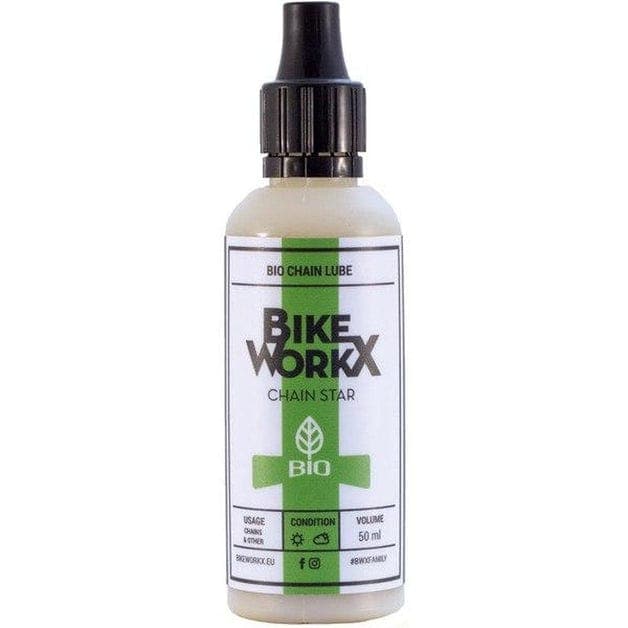 Bikeworkx Chain Star Biodegradable Chain Oil - 200ml - Athletix.ae