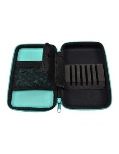 Harrows, Blaze Pro 6 Case, Aqua/Black - Athletix.ae