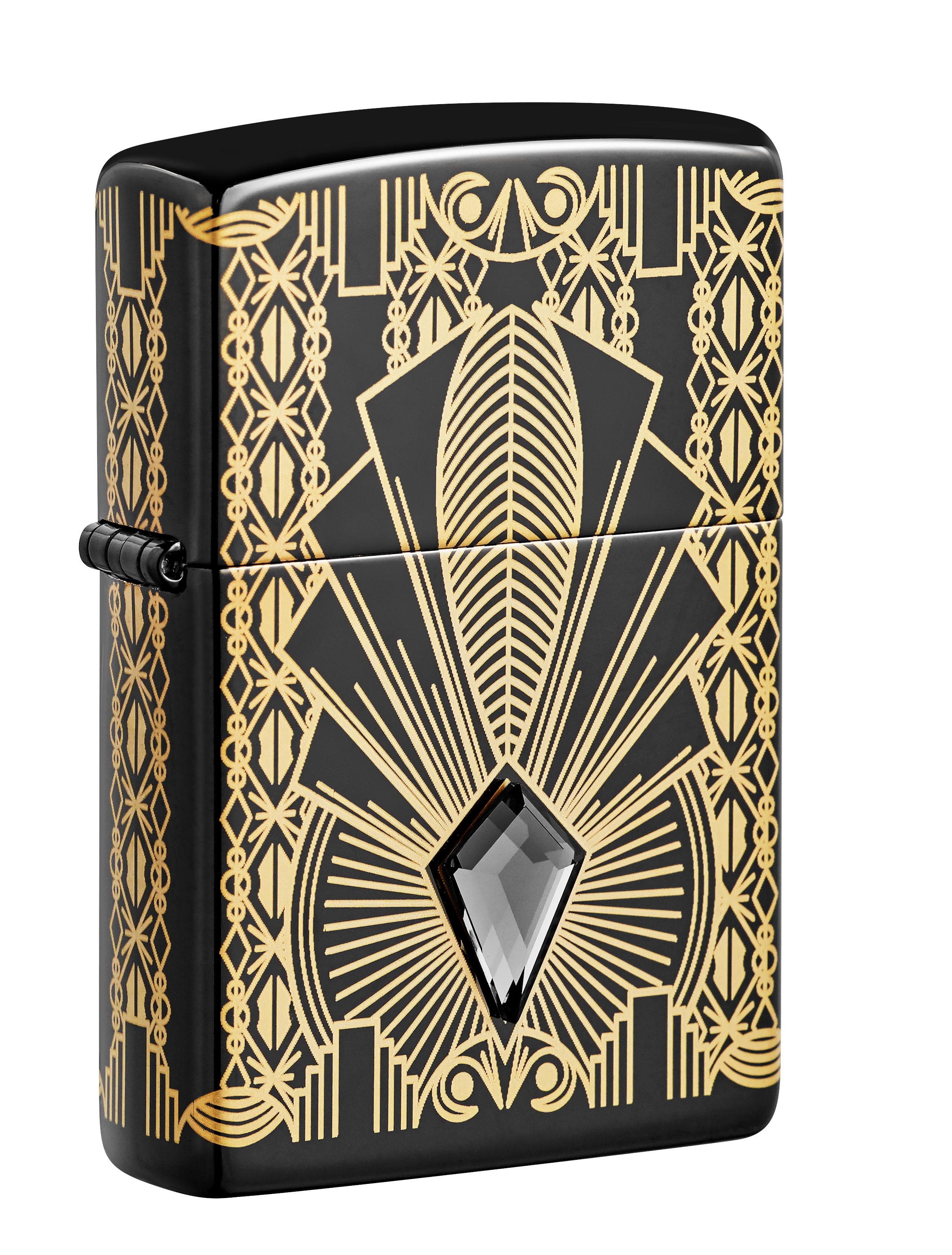 Zippo 49502 2021 Collectible of the Year Limited Edition Windproof Lighter, Armor Model, Black - OUTBACK