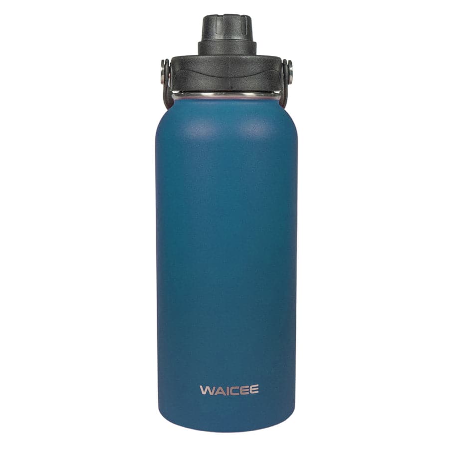 Waicee Steel Blue Reusable Bottle - Athletix.ae