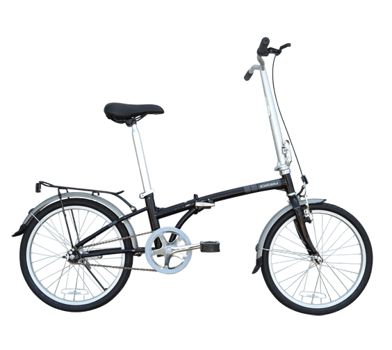 Dahon, Folding Bike Broadwalk D7, Night Black - Athletix.ae