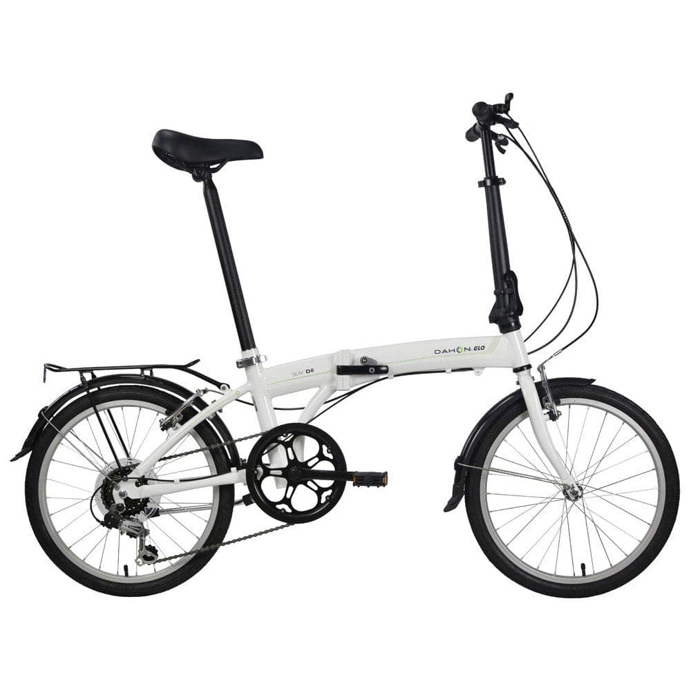 Dahon, Suv D6 Folding Bike, White - Athletix.ae