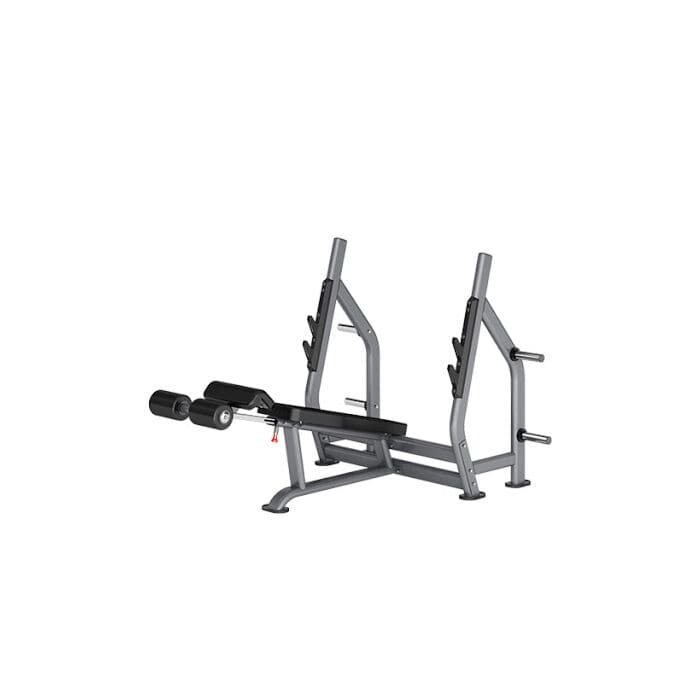 Insight Fitness, Decline Olympic Bench DR006B, Grey - Athletix.ae