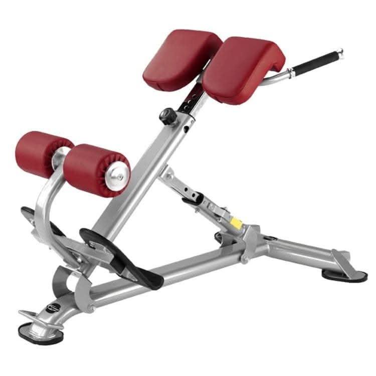 BH Fitness, Back Extension / 40° Incline Bench, L805, Silver - Athletix.ae