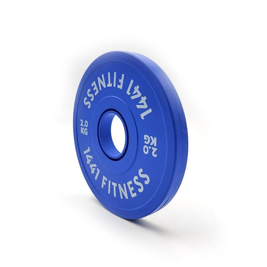 1441 Fitness Fractional Bumper Weight Plates 0.5 kg to 2.5 Kg - Sold as Per Piece