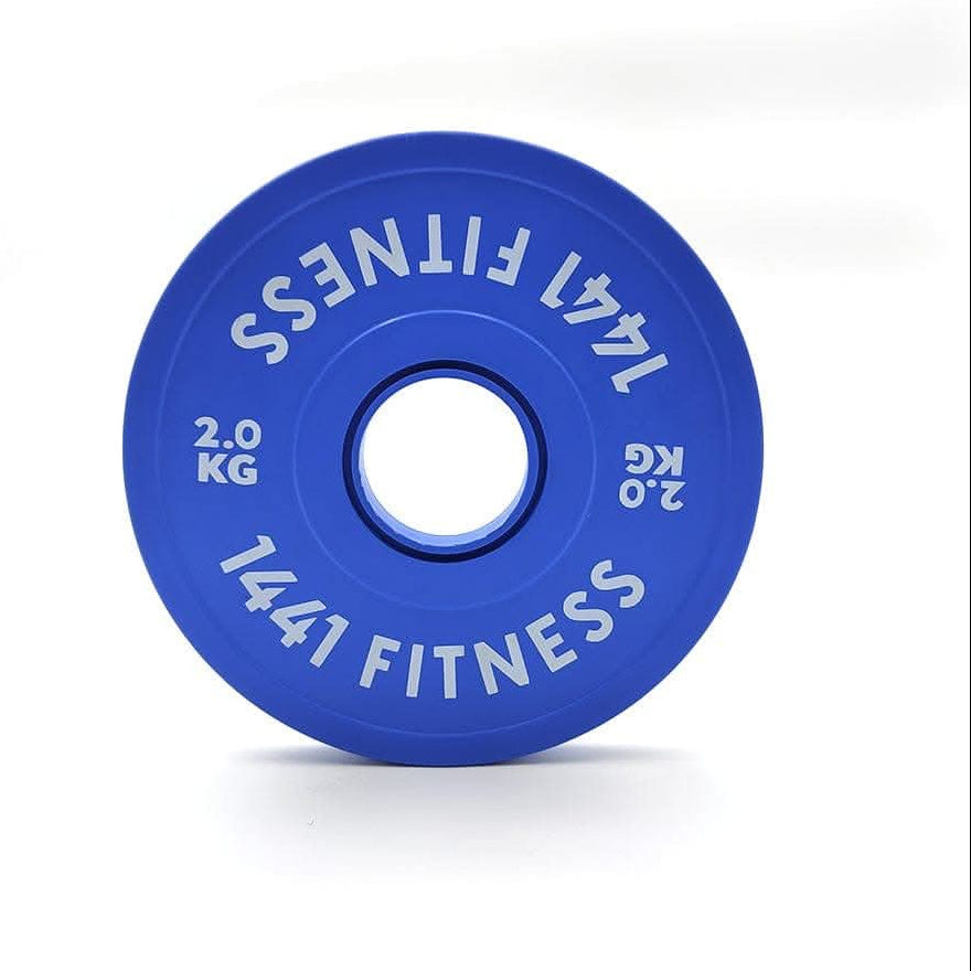 1441 Fitness Fractional Bumper Weight Plates 0.5 kg to 2.5 Kg - Sold as Per Piece 2 KG