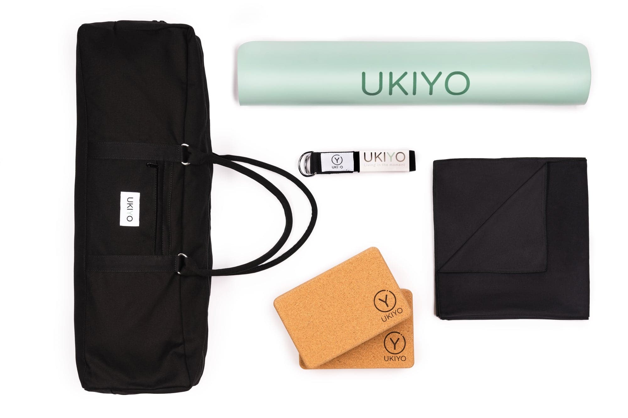 Yoga mat and store bag combo