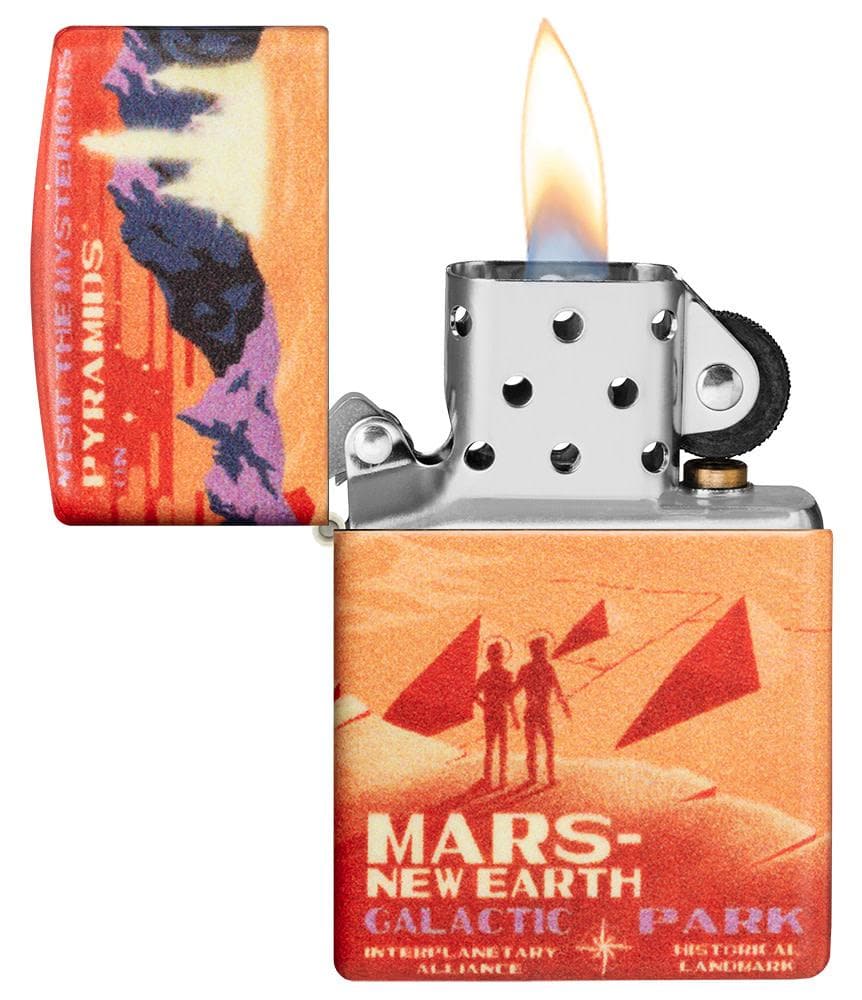 Zippo 49634 49352 Mars Design 540 Color Design Windproof Lighter - OUTBACK