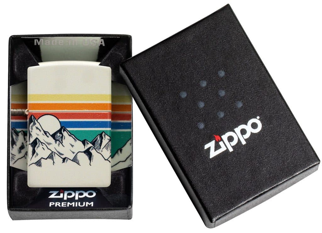 Zippo 48573 49352 Mountain Design 540 Color Windproof Lighter - OUTBACK