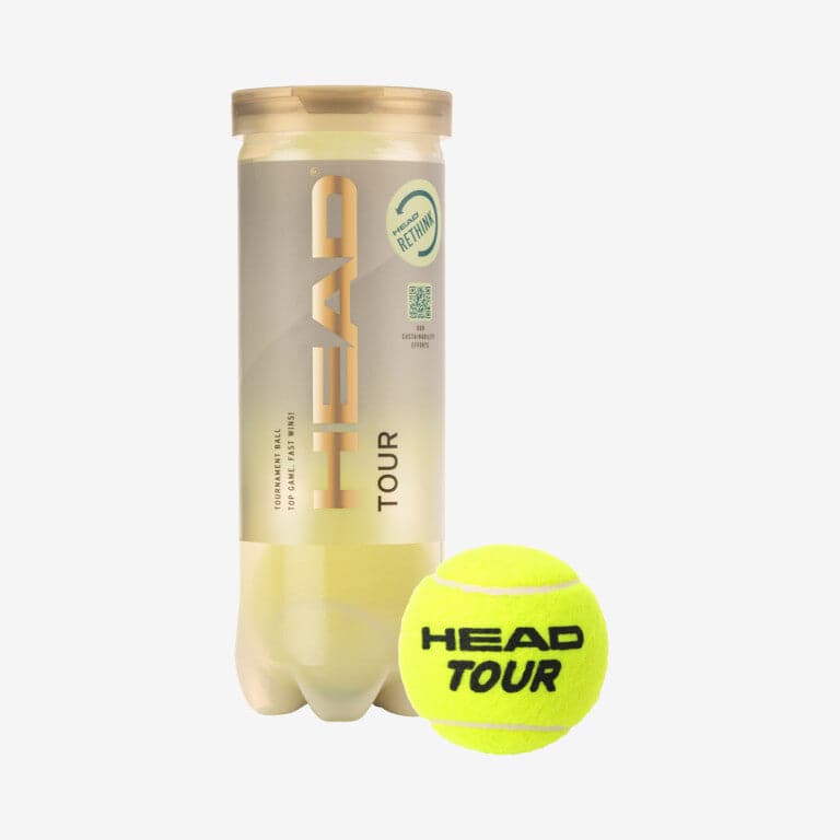 Head Tour 3 Tennis Balls Single Can - Athletix.ae