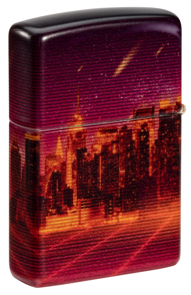 Zippo 48505 49352 Cyber City Design 540 Color Matte Windproof Lighter - OUTBACK