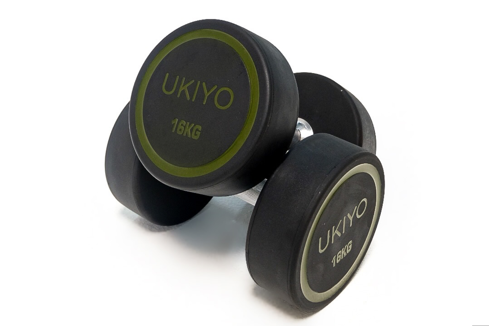 Ukiyo Premium Round Dumbbells, Sold as Pair - Athletix.ae