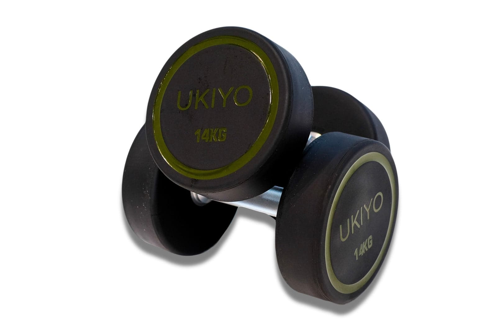 Ukiyo Premium Round Dumbbells, Sold as Pair - Athletix.ae