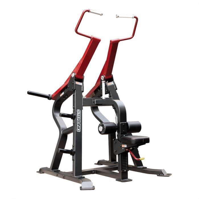Impulse Sterling, Lateral Pulldown, Sl7002, Black & Red - Athletix.ae