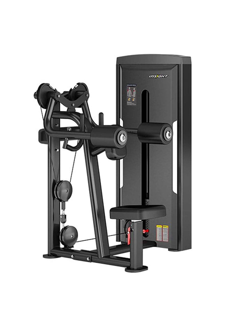 Insight Fitness, Lateral Raise SA034D, Black - Athletix.ae