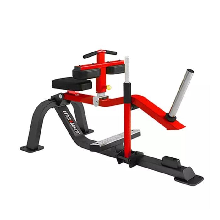 Insight Fitness Seated Calf Raise DH015, Black, Red - Athletix.ae