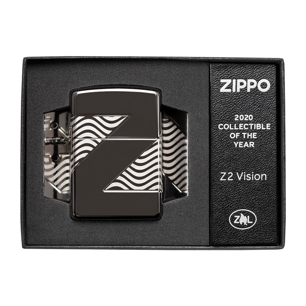 Zippo 49194 2020 Collectible of the Year Z2 Vision Windproof Lighter, Classic Model, Black - OUTBACK