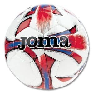 Joma, Dali Soccer Ball, 400083.600.5, White/Red, - Athletix.ae