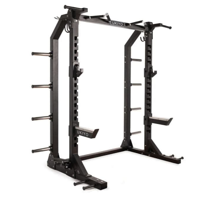 Ukiyo Junior Rack (Ukiyo Squat Rack) with Free Sumo Equipment Mat