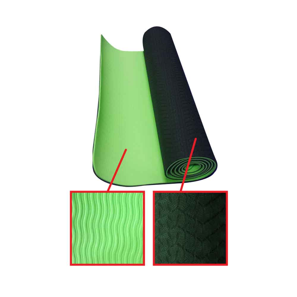 Liveup, Yoga Mat 6Mm, Muli-Color - Athletix.ae