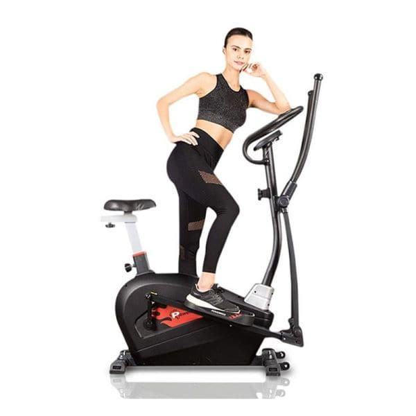 Ta Sport, Magnetic Elliptical Crosstrainer With Seat, Yk-Ct1901Ba, Black - Athletix.ae