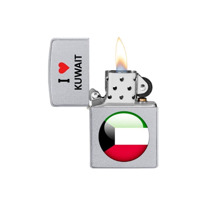 Shop for Zippo I Love Kuwait Lighter on outback.ae