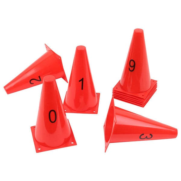 DS Numbered Cone Set (Set of 10) - Athletix.ae