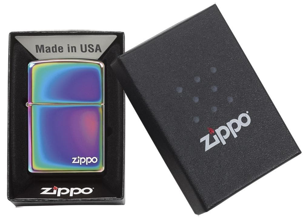 Zippo 151ZL Classic Multi Color Zippo Logo Windproof Lighter, Classic Model, Multi-colour - OUTBACK