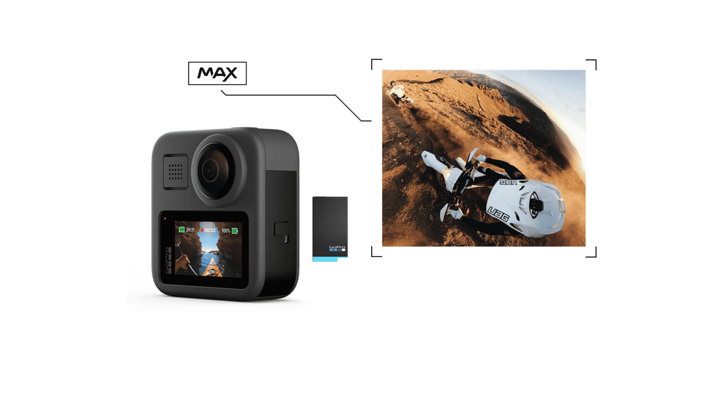 Gopro, Max, Black - Athletix.ae