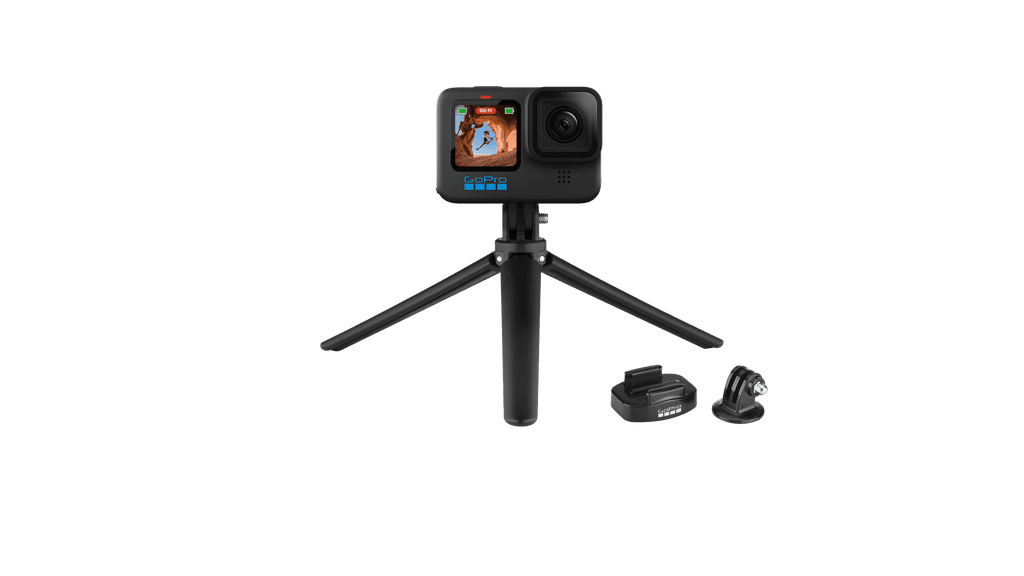 Gopro, Tripod Mounts Quick Release Tripod Mount, And Mini Tripod, Black - Athletix.ae