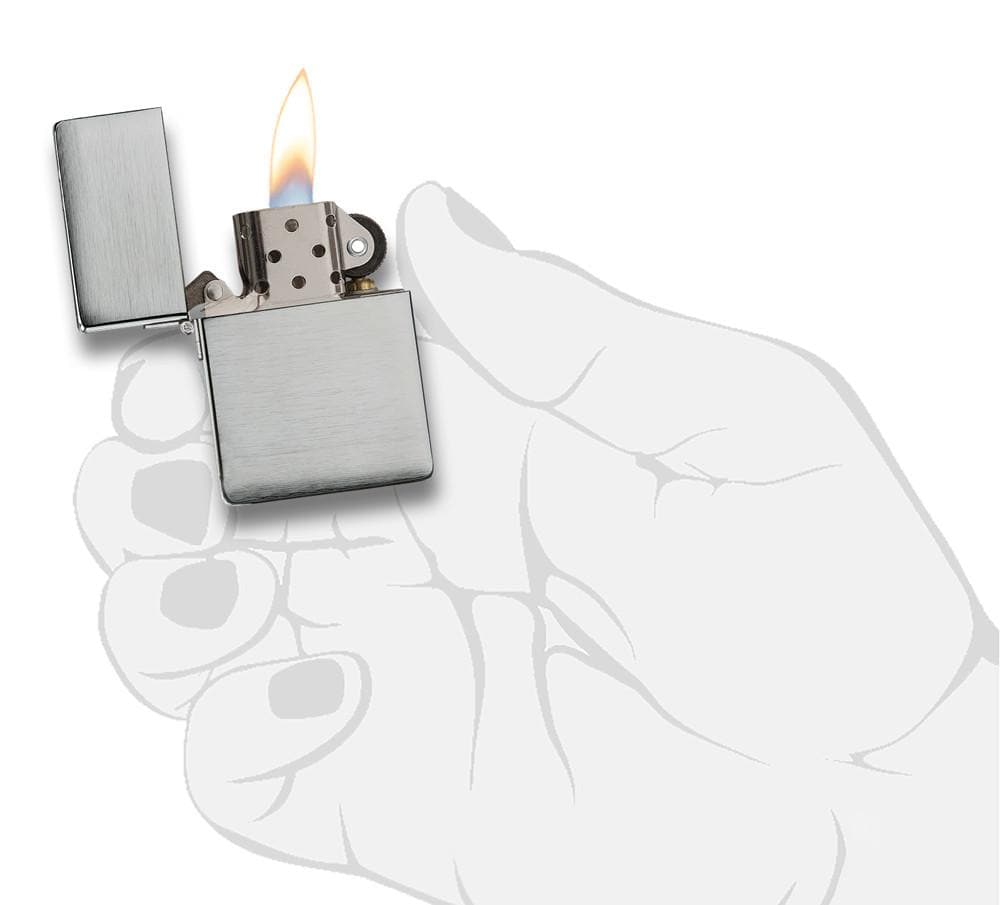 Zippo 1935.25 1935 Replica Original Silver Windproof Lighter, Classic Model, Silver - OUTBACK