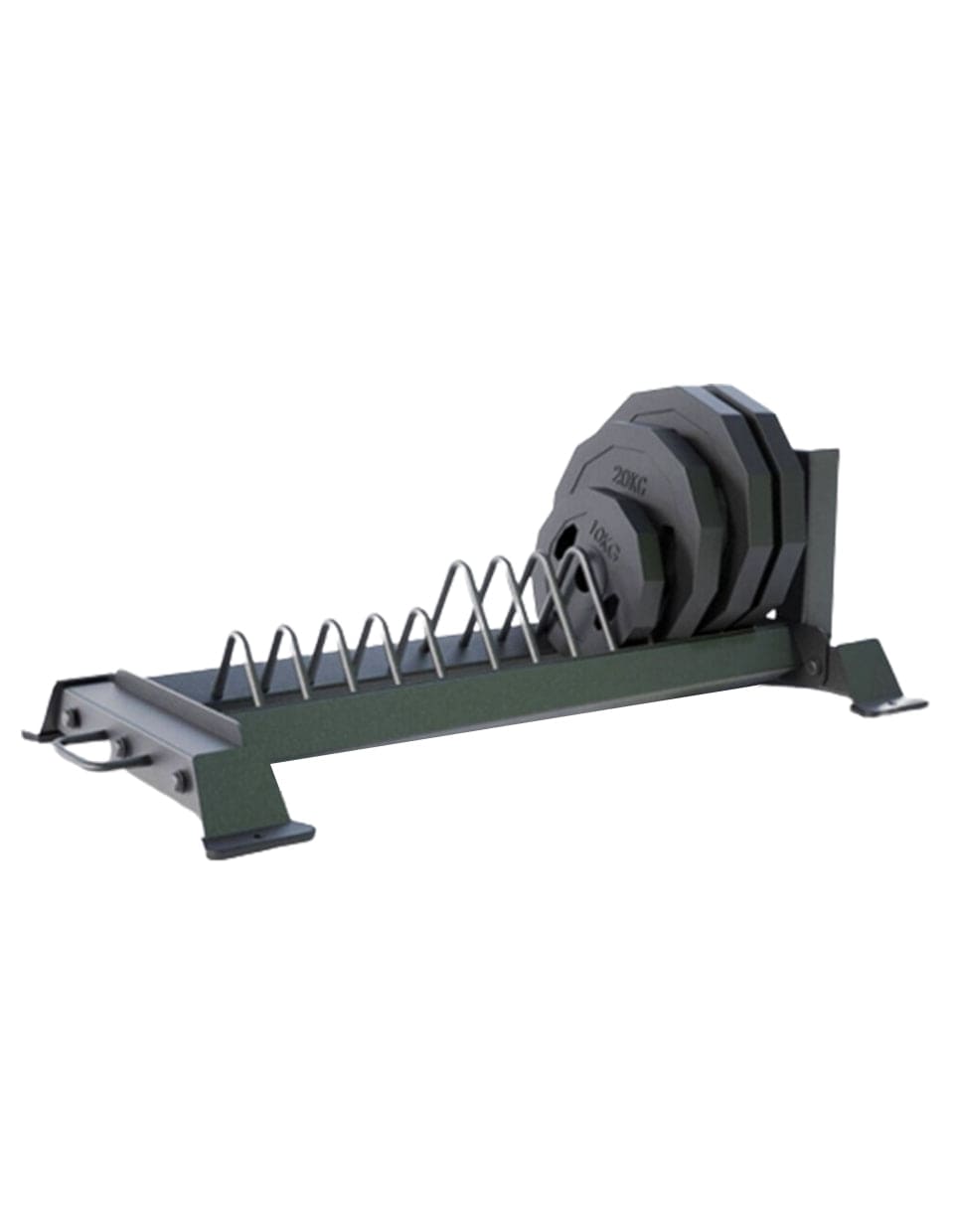 DHZ Fitness Weight Plates Rack - E6233 - Athletix.ae