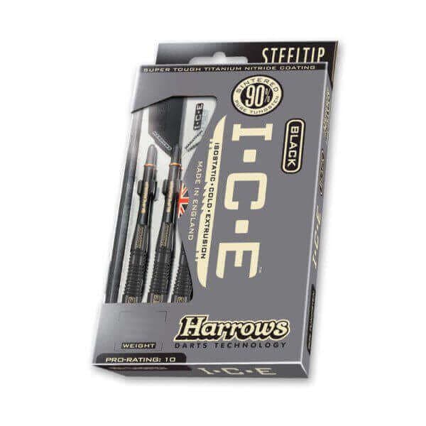 Harrows, Ice 90% Tungsten Steel Tip Dart 21 Grams, Black - Athletix.ae