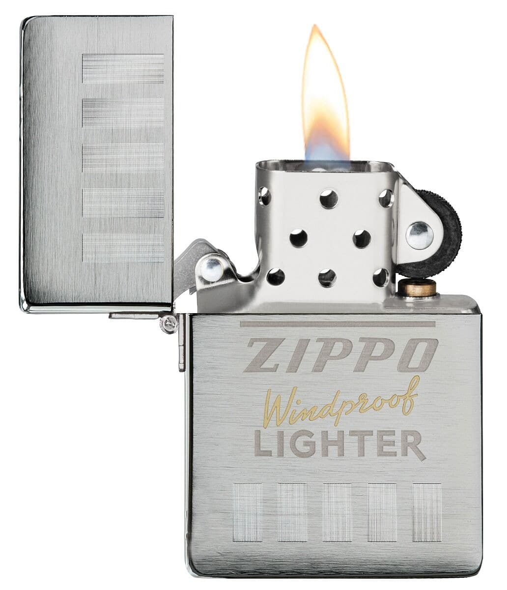 Zippo 49403 1935.25 2020 Integrity Collectible Windproof Lighter, 1935 Replica Model, Silver - OUTBACK