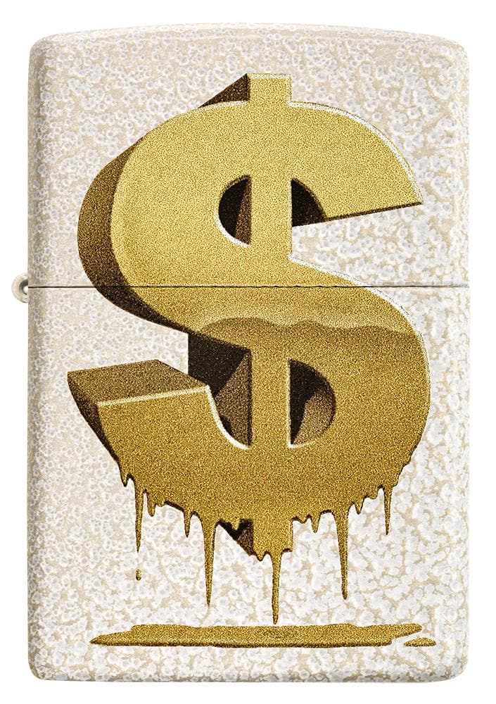 Zippo 49681 49181 Drippy Dollar Design Mercury Glass Windproof Lighter - OUTBACK