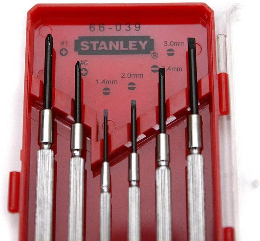 Shop for Stanley 6 pc Precision Screwdriver Set on outback.ae