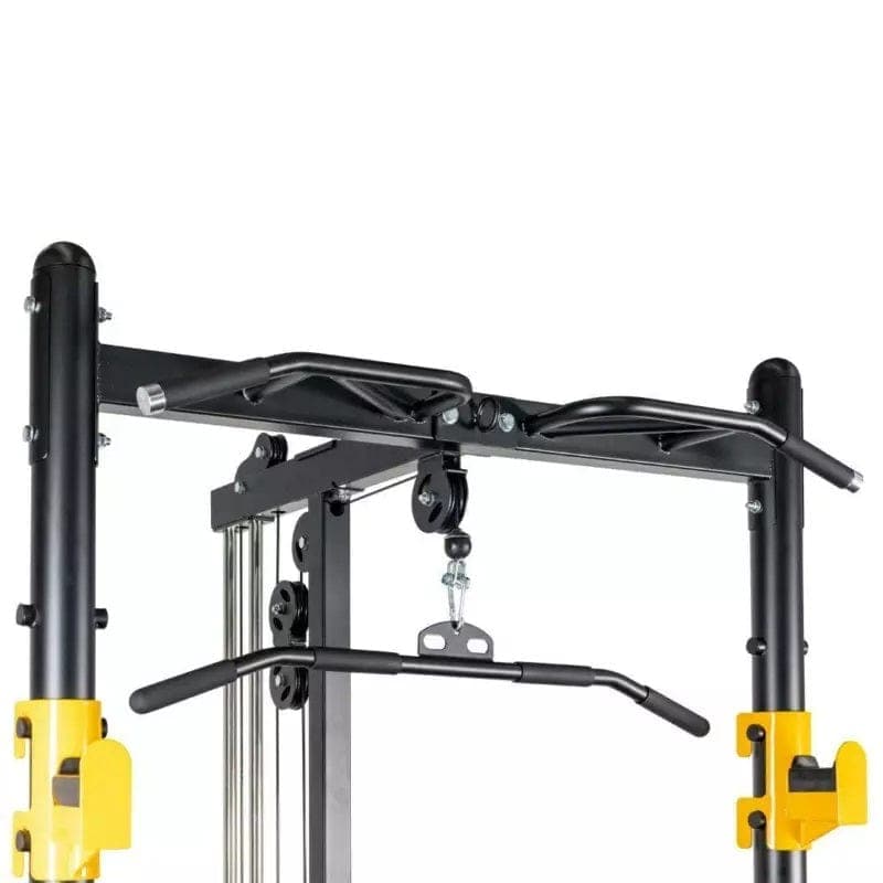 PRSAE Squat Rack 1441 Fitness Heavy Duty Multi Squat Rack with Lat Attachement - MDL66