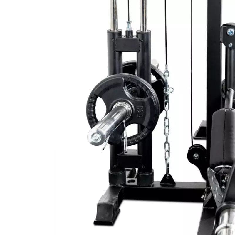 PRSAE Squat Rack 1441 Fitness Heavy Duty Multi Squat Rack with Lat Attachement - MDL66