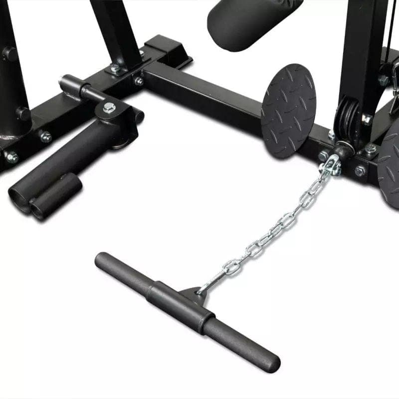 PRSAE Squat Rack 1441 Fitness Heavy Duty Multi Squat Rack with Lat Attachement - MDL66