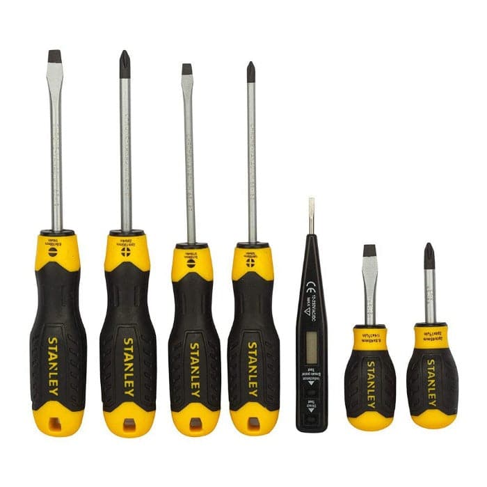 Shop for Stanley 6 pc Cushion Screwdriver Set on outback.ae