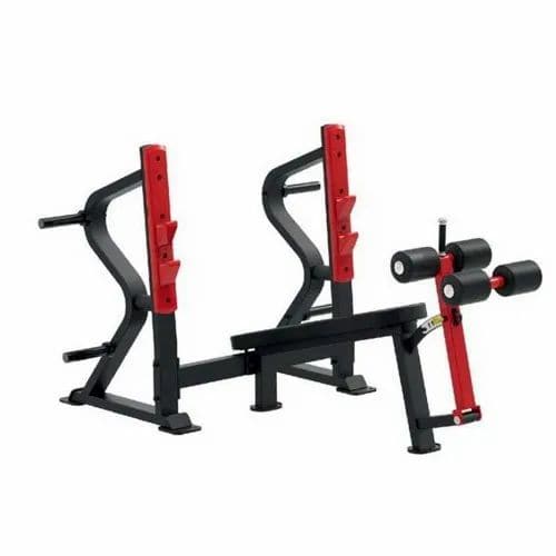 Impulse Fitness, Sl7030 Decline Bench Press, Sl7030, Silver & Black - Athletix.ae