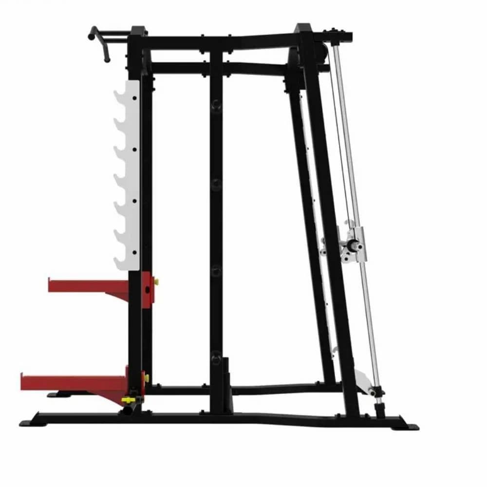 Impulse Fitness, Magic Rack Cum Smith Machine, Sl7042, Black - Athletix.ae