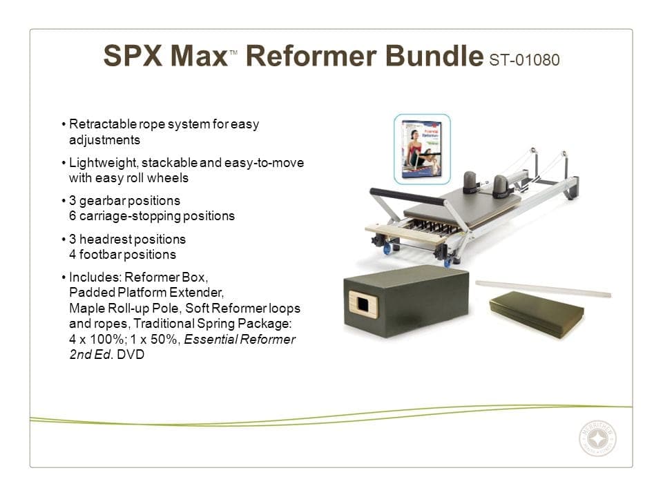 Merrithew SPX® Max Reformer Bundle, ST-01080 - Athletix.ae