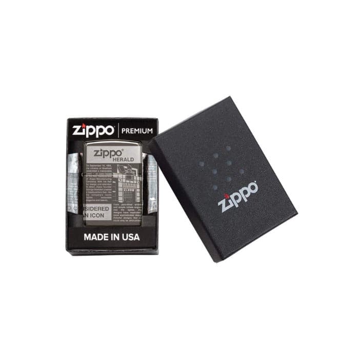 Shop for Zippo Newsprint Design Lighter on outback.ae