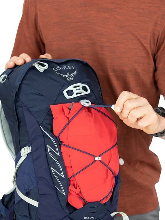 Shop for Osprey Backpack, Talon 11, Stealth Black on athletix.ae