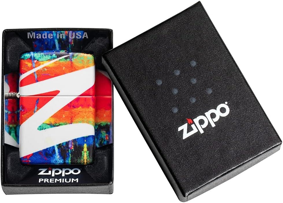 Zippo 49682 49352 Drippy Z Design 540 Color Windproof Lighter - OUTBACK