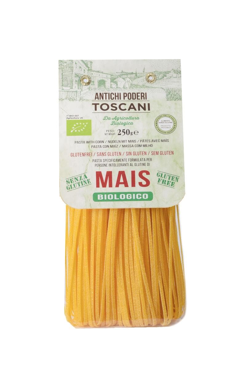 Antichi Poderi Toscani, Gluten Free Bio Organic Corn Pasta, Linguine, 250 gr