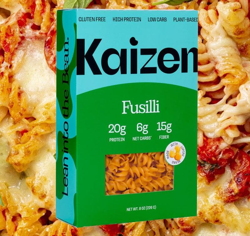 Kaizen Low Carb High Protein Pasta Fusilli 226 Gr - Athletix.ae