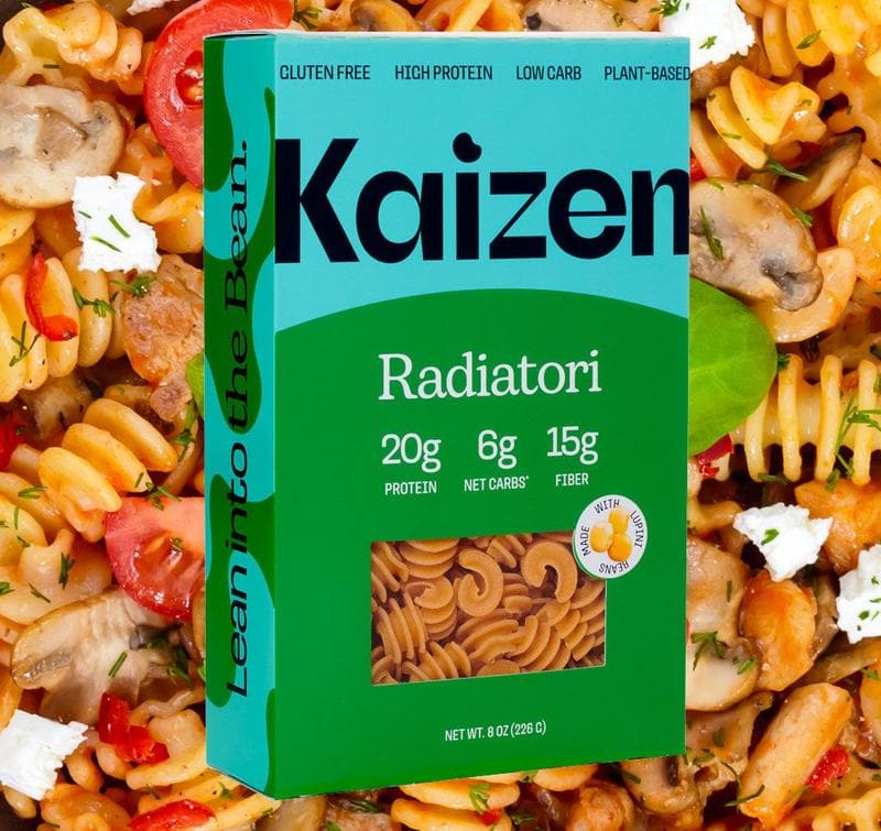 Kaizen Low Carb High Protein Pasta Radiotori 226 Gr - Athletix.ae