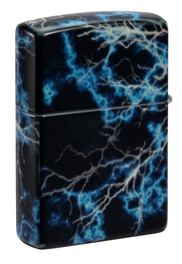 Zippo 48610 49193 Lightning Design Glow in the Dark 540 Color Windproof Lighter - OUTBACK